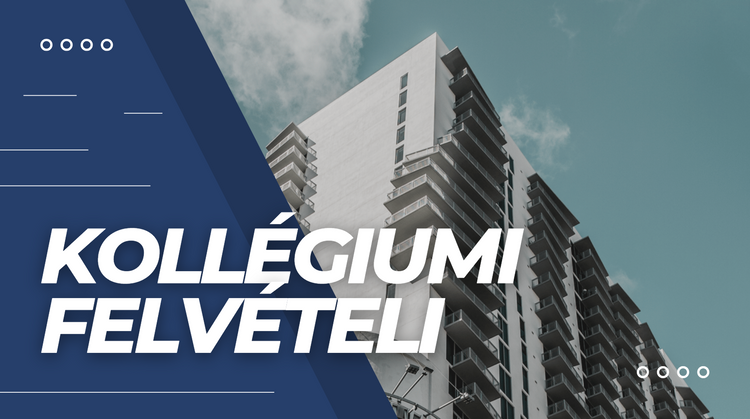 Kollégiumi Felvételi kérelem